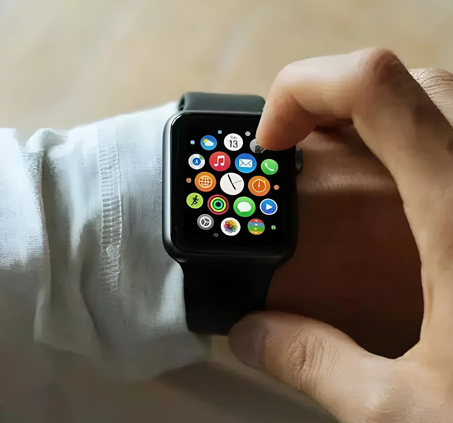 T500 Smartwatch | Bluetooth Calling Function | Fitness Tracker | Heart Rate Monitor | Sleep Monitor | For Boys & Girls (Black Strap, Free Size)