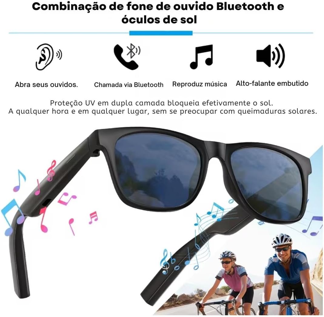 SMART BLUETOOTH GLASSES D-11 PLUS | WAYFARER GOGGLES | SMART GLASSES