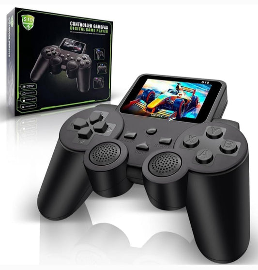 Retro S10 Controller Digital Game Player Classic Video Console Yes GB with 520 Classic Games Internal Display in Portable Pocket Gamepad  (Black, game stick console 4k, PS3 , PS4, Nintendo Switch, PVP, PS1, PSP )