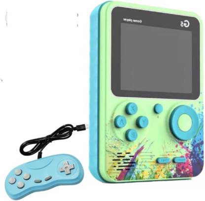 G5 (with Remote) Handheld Game Console Retro Video Games, with Hundreds of Preloaded Classic Video Games Support 2 Players and TV Connection | Support 2 Players | Special Edition | Perfect Birthday Gift